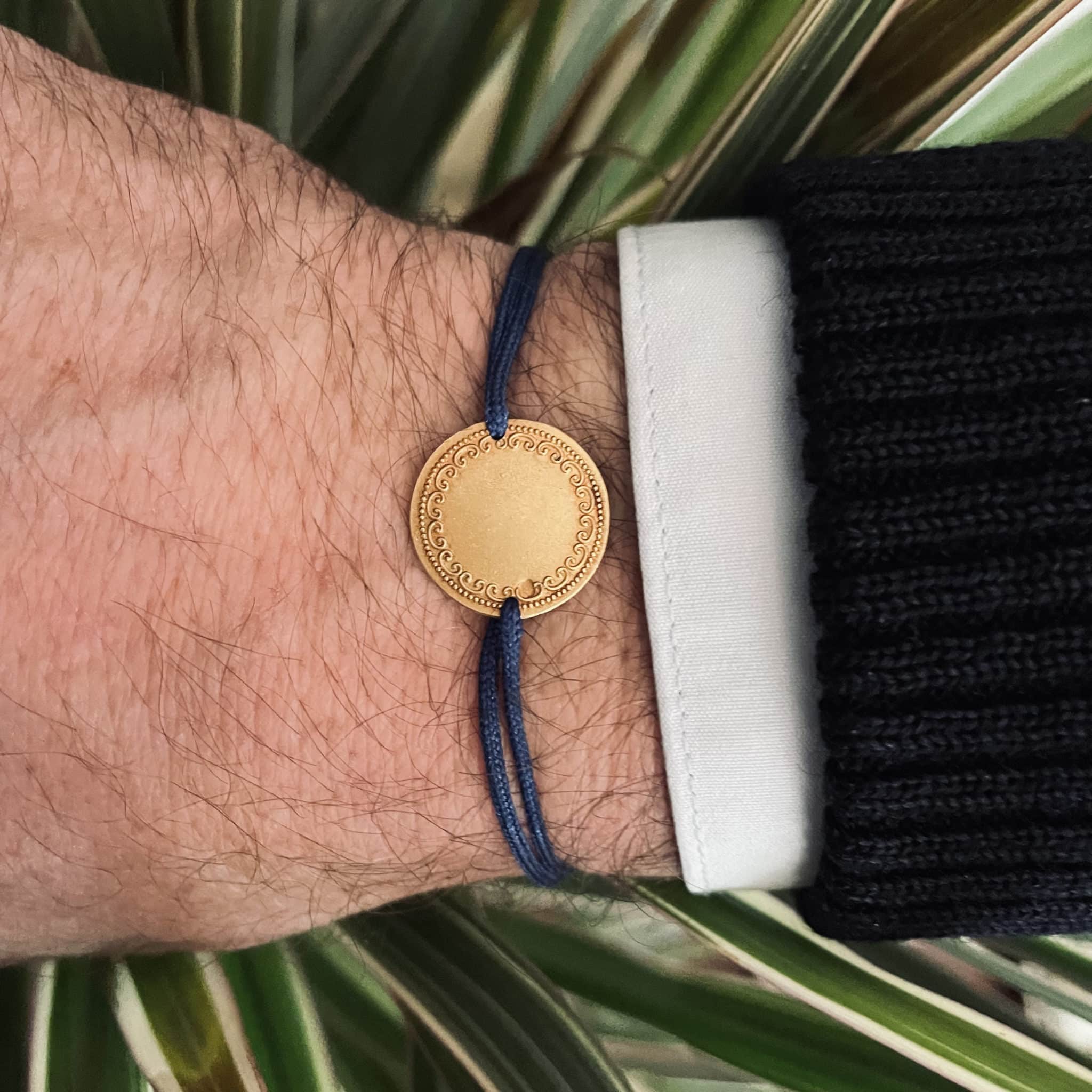 Médaille de Saint Didier en plaqué or FIX