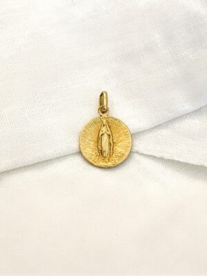 Médaille ND de Lourdes en or